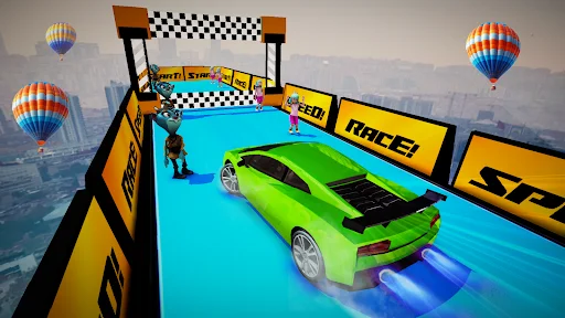 Car Stunts: Stunt Driving Game ডাউনলোড করুন – মেগা র‍্যাম্প রেসিং - Screenshot 3