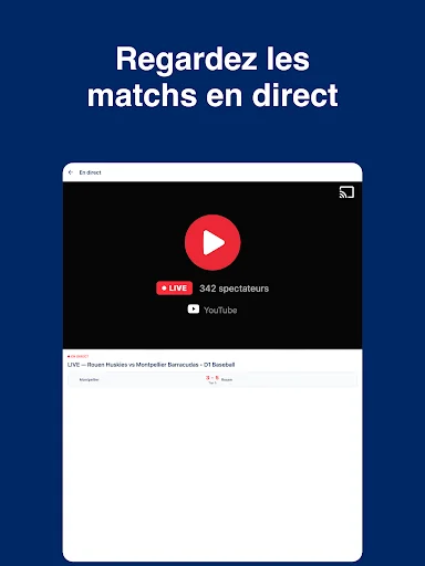 BaseBall TV France ডাউনলোড করুন – ফ্রান্সের বেসবল নিউজ আপডেট - Screenshot 20