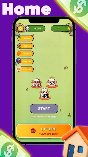 GiftSheep ডাউনলোড করুন – গেম খেলে প্রতিদিন সেরা উপহার ও পুরস্কার জিতুন - Screenshot 1