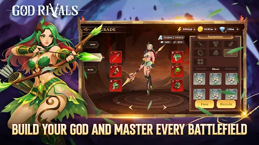 God Rivals: RPG Roguelike ডাউনলোড করুন – ডার্ক ফ্যান্টাসি অ্যাকশন গেম - Screenshot 12