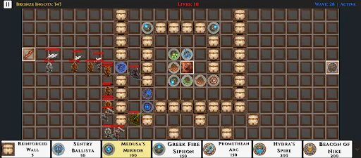 MLTD: Minotaur’s Labyrinth TD ডাউনলোড করুন – সেরা স্ট্র্যাটেজি গেম - Screenshot 1