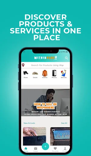 Withinhere অ্যাপ ডাউনলোড করুন – সেরা লোকাল মার্কেটপ্লেস ও কমিউনিটি - Screenshot 2