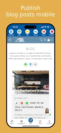 Website Builder – bluetronix ডাউনলোড করুন – কোডিং ছাড়াই প্রফেশনাল ওয়েবসাইট - Screenshot 4