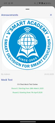 Vsmart Examprep ডাউনলোড করুন – সেরা শিক্ষা ব্যবস্থাপনা অ্যাপ - Screenshot 9