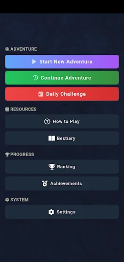 Destiny Dice: Story RPG ডাউনলোড করুন – এআই চালিত রোমাঞ্চকর গেম - Screenshot 1