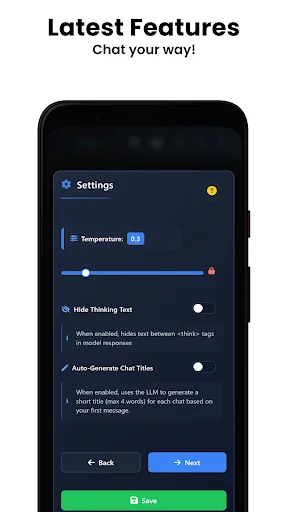 LMSA for LM Studio & Ollama ডাউনলোড করুন – সেরা AI ইন্টারফেস - Screenshot 14