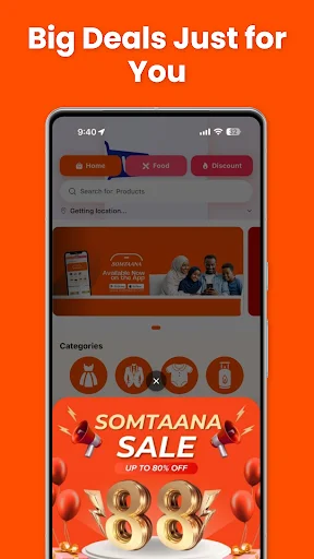 Somtaana ডাউনলোড করুন – খাবার, রাইড এবং শপিংয়ের সেরা সমাধান - Screenshot 3