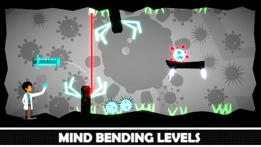 Angry Doctor – Physics Puzzle গেমটি ডাউনলোড করুন – ভাইরাস ধ্বংস করার সেরা গেম - Screenshot 12