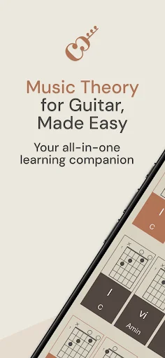 Cadence: Guitar Theory ডাউনলোড করুন – গিটার শেখার সেরা অ্যাপ - Screenshot 1
