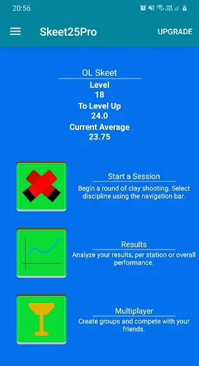 Skeet25Pro ডাউনলোড করুন – ক্লে শুটিং স্কোর ট্র্যাকার - Screenshot 2