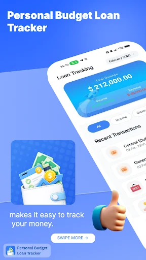 LoanFlow ডাউনলোড করুন – ব্যক্তিগত ঋণ ও বাজেট ট্র্যাকার অ্যাপ - Screenshot 18