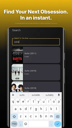 UpNext TV Series Manager ডাউনলোড করুন – সেরা টিভি শো ট্র্যাকার - Screenshot 8