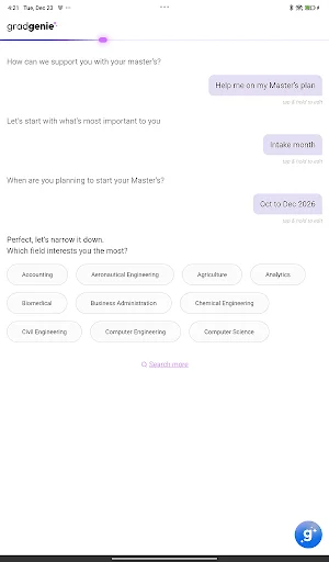 GradRight ডাউনলোড করুন – সেরা বিশ্ববিদ্যালয় ও এডুকেশন লোন খুঁজুন - Screenshot 12