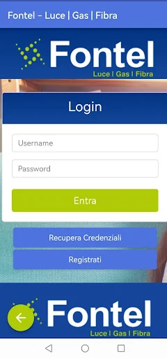 Fontel Luce e gas ডাউনলোড করুন – আপনার এনার্জি প্রোফাইল পরিচালনা করুন - Screenshot 1