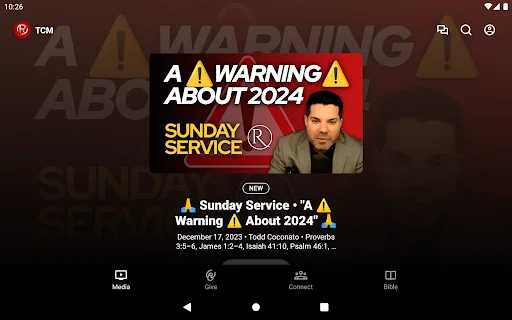Todd Coconato Ministries অ্যাপ ডাউনলোড করুন – আধ্যাত্মিক আপডেট ও প্রার্থনা - Screenshot 4