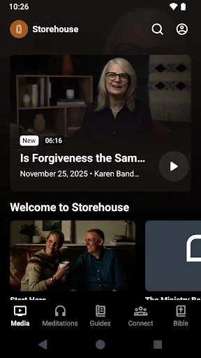 The Storehouse App ডাউনলোড করুন – যীশুর সাথে আধ্যাত্মিক যাত্রার জন্য - Screenshot 1