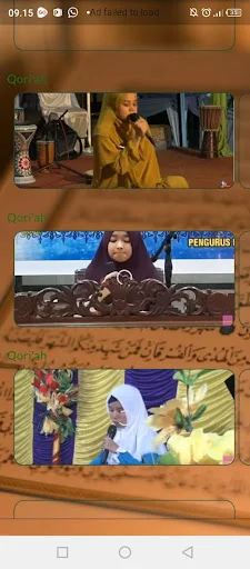 Qoriah Putri Internasional ডাউনলোড করুন – সেরা কোরআন তেলাওয়াত - Screenshot 18