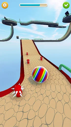 Rolling Ball 2048: Ball Run 3D ডাউনলোড করুন – সেরা বল গেম - Screenshot 2
