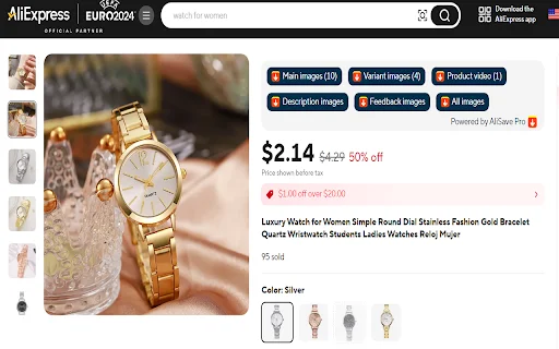 AliSave Pro: Download AliExpress & Alibaba Images & Videos - Screenshot 4
