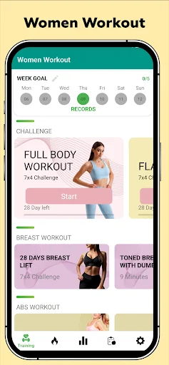 Women Workout – Female Fitness ডাউনলোড করুন – ঘরে বসে ফিট থাকুন - Screenshot 2