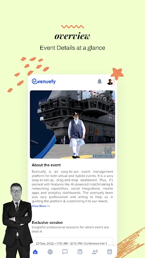 Evenuefy Attendees ডাউনলোড করুন – ইভেন্ট ম্যানেজমেন্ট এবং নেটওয়ার্কিং - Screenshot 1
