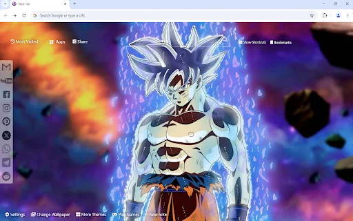Goku Wallpaper ডাউনলোড করুন – ড্রাগন বল ভক্তদের জন্য সেরা থিম - Screenshot 1