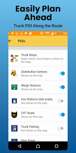 SmartTruckRoute 2 ডাউনলোড করুন – ট্রাক ড্রাইভারদের জন্য সেরা GPS - Screenshot 3