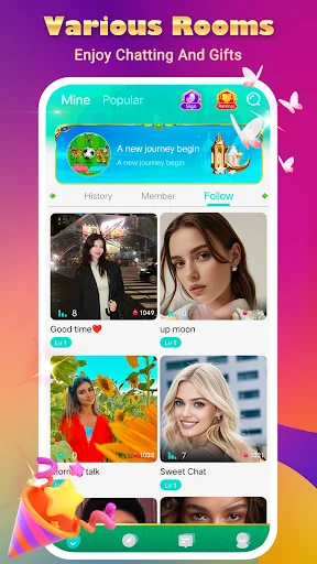 Talka – Voice Chat ডাউনলোড করুন – সেরা ভয়েস চ্যাট অ্যাপ - Screenshot 1