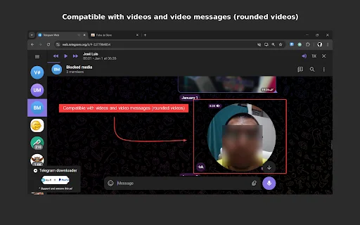 Telegram Downloader: Save Restricted Media & Files Easily - Screenshot 3
