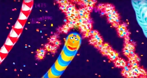 Snake Worm Battle Zone IO ডাউনলোড করুন – সেরা স্নেক গেম - Screenshot 3