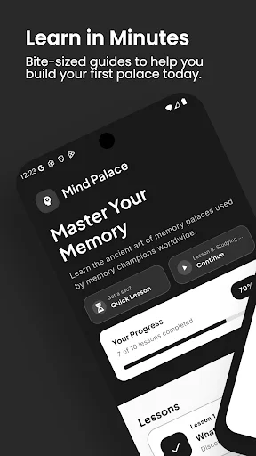 Mind Palace: Memory Trainer ডাউনলোড করুন – স্মৃতিশক্তি বাড়ান - Screenshot 2