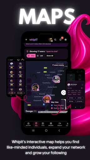 WhipIT ডাউনলোড করুন – মিউজিক ও সোশ্যাল ইভেন্ট এক্সপ্লোরেশন - Screenshot 1