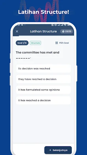 Kawan TOEFL ডাউনলোড করুন: সেরা TOEFL প্রস্তুতি ও অনুশীলন অ্যাপ - Screenshot 3