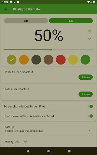 Bluelight Filter Lite ডাউনলোড করুন – চোখের সুরক্ষা ও আরাম - Screenshot 18