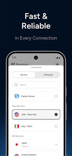HidzoVPN ডাউনলোড করুন – দ্রুত এবং নিরাপদ ভিপিএন ফ্রি - Screenshot 3