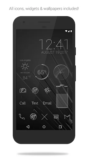 Glass Pack Pro – Clear Icons ডাউনলোড করুন | স্টাইলিশ আইকন প্যাক - Screenshot 9