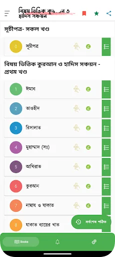 সঞ্চয়ন: কুরআন ও হাদিস সঞ্চয়ন ডাউনলোড করুন – সেরা ইসলামিক অ্যাপ - Screenshot 1