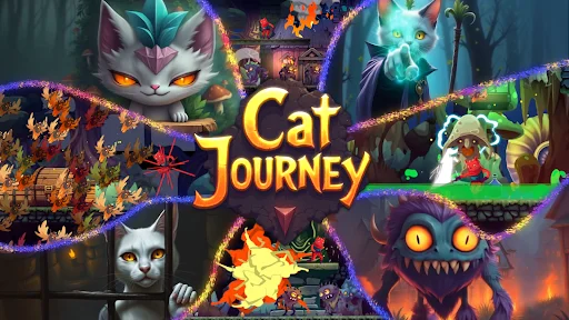 Cat Journey: Action Platformer ডাউনলোড করুন – সেরা অ্যাকশন গেম - Screenshot 9