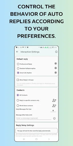 Auto Reply Bot ডাউনলোড করুন – WhatsApp AI অটোমেশন ও অর্ডার ম্যানেজমেন্ট - Screenshot 5