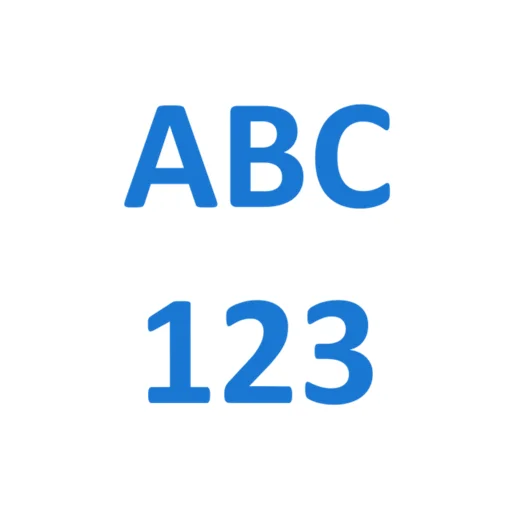 English: Letters and Numbers ডাউনলোড করুন – ইংরেজি শিখুন বিনামূল্যে