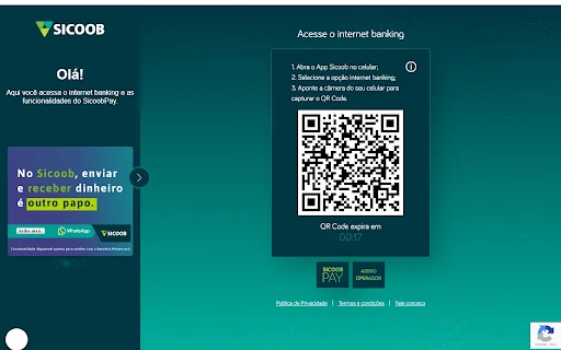 Sicoob Internet Banking ডাউনলোড করুন – নিরাপদ ও দ্রুত এক্সেস - Screenshot 1