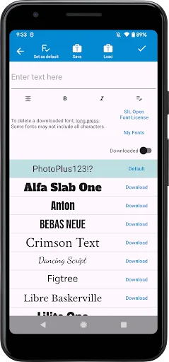 PhotoPlus ডাউনলোড করুন – ছবিতে টেক্সট ও ডিজাইন করার সেরা অ্যাপ - Screenshot 2