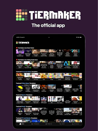 TierMaker ডাউনলোড করুন – সেরা টায়ার লিস্ট মেকার অ্যাপ - Screenshot 6