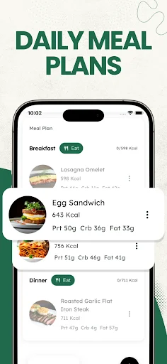 NutriPlan ডাউনলোড করুন – সেরা ক্যালোরি ট্র্যাকার ও ডায়েট প্ল্যান - Screenshot 5