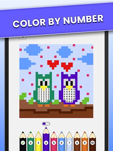 Pixel Art – Paint by Number ডাউনলোড করুন – সেরা পিক্সেল কালারিং গেম - Screenshot 7