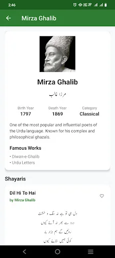 Urdu Shayari Love & Sad Poetry ডাউনলোড করুন – সেরা উর্দূ শায়রি কালেকশন - Screenshot 8