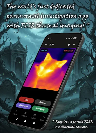 GhostLink Paranormal Toolkit ডাউনলোড করুন – সেরা অতিপ্রাকৃত অনুসন্ধান অ্যাপ - Screenshot 2