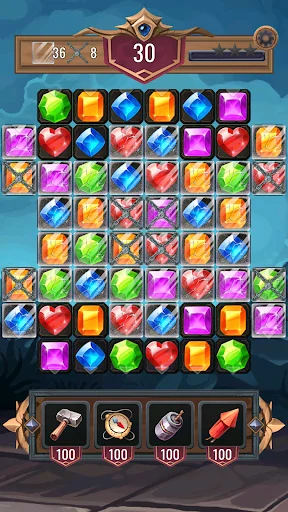 Diamond Dungeon Match 3 Games ডাউনলোড করুন – সেরা পাজল গেম - Screenshot 4