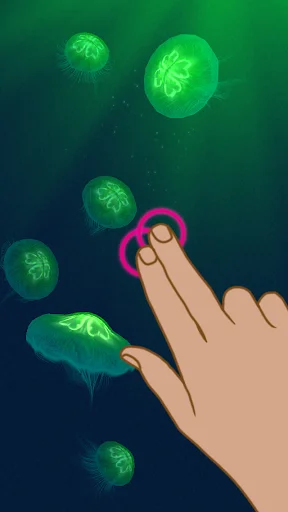 Jellyfish Heaven ডাউনলোড করুন – রিলাক্সিং জেলিফিশ অ্যানিমেশন - Screenshot 3