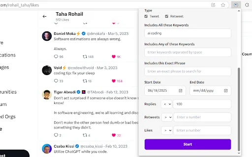 TweetStorm.ai – আপনার Twitter অ্যাকাউন্ট পরিচালনা করুন সহজে - Screenshot 3